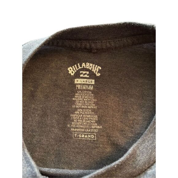 Billabong Mens Navy Blue Inverse Stripes Short-Sleeve Premium T-Shirt Large - Picture 10 of 10